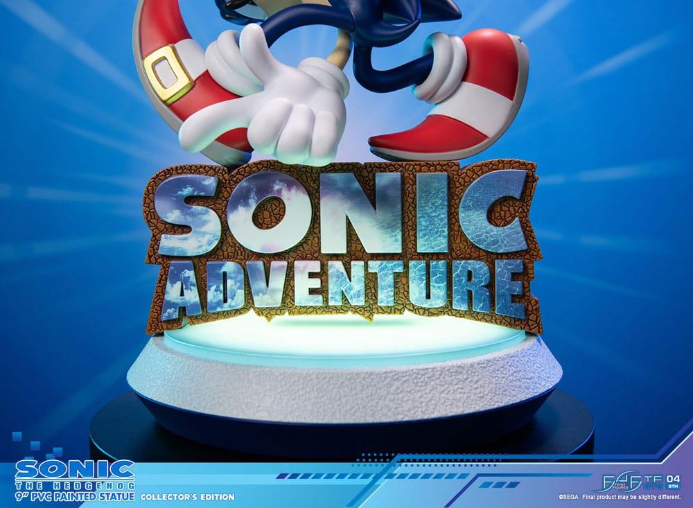 SONIC ADVENTURE - Sonic The Hedgehog - Statue Collector Edition 23cm