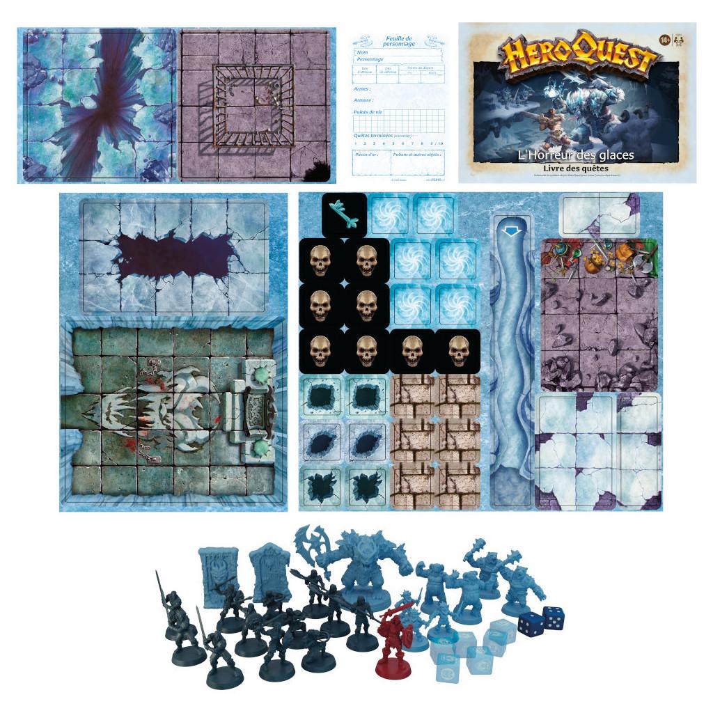 HEROQUEST - Extension : The Frozen Horror (French Version)