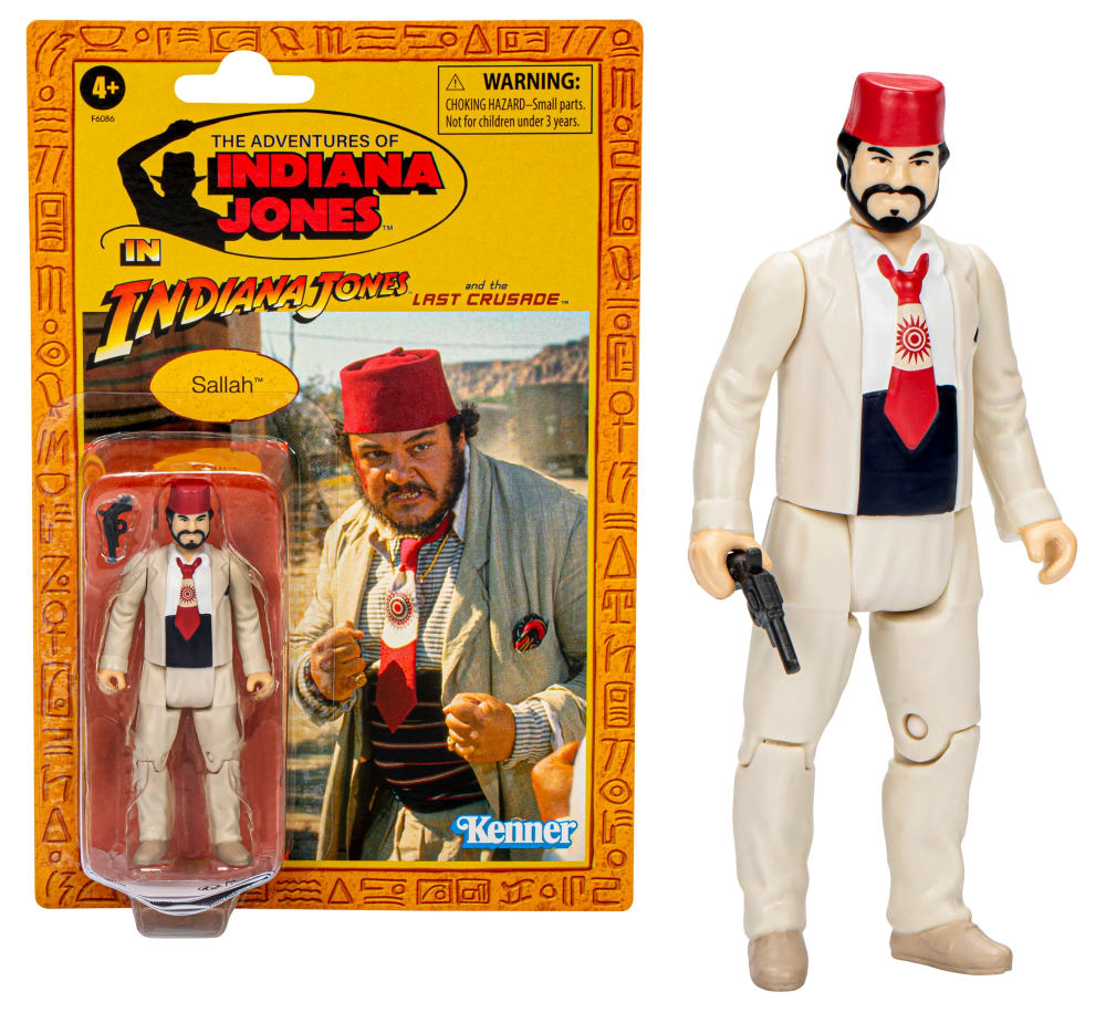 INDIANA JONES 3 - Sallah - Figure Retro Colection 10cm