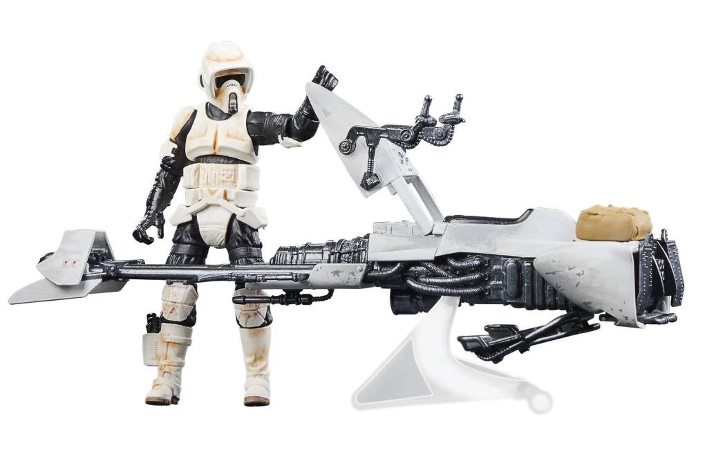 MANDALORIAN -Speeder Bike & Scout Trooper -Fig Vintage Collection 10cm