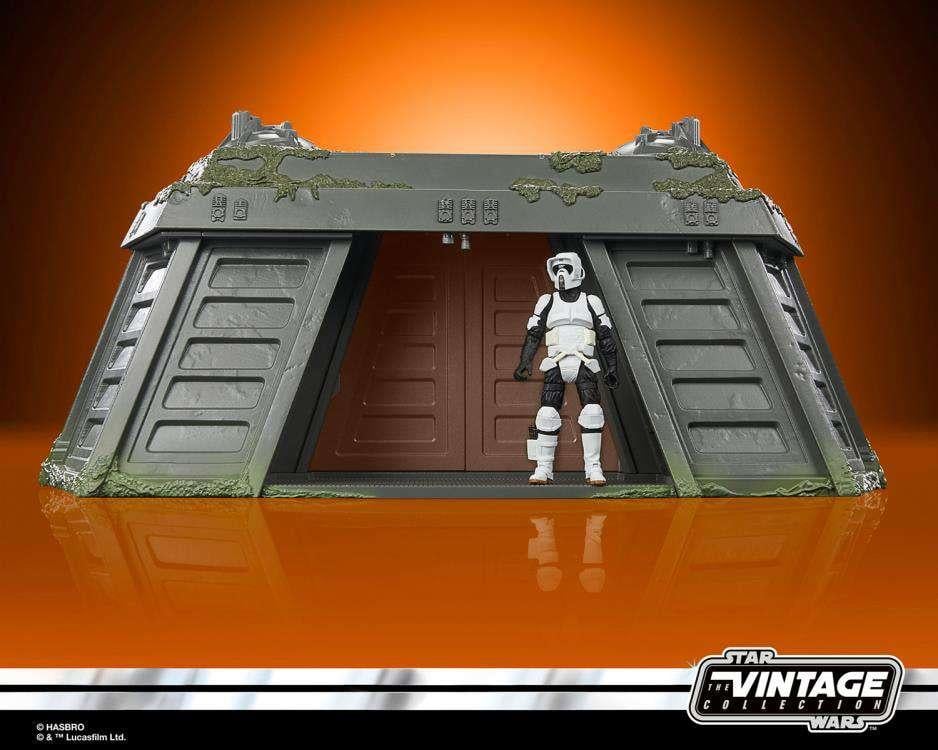 STAR WARS - Playset Vintage - Endor Bunker w/Endor Rebel Commando