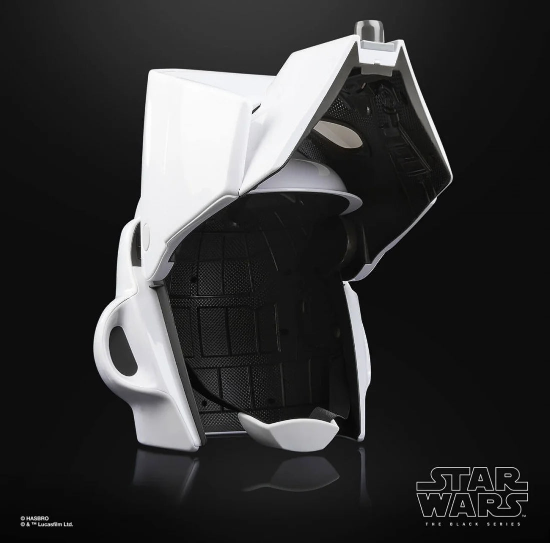 STAR WARS 6 - Electronic Helmet Biker Scout Black Series