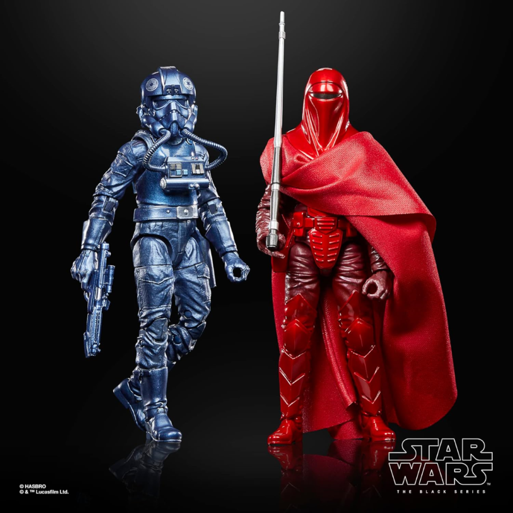 STAR WARS - Emperor Guard & TIE Pilot - 2 Fig. Black Series 15cm Pack