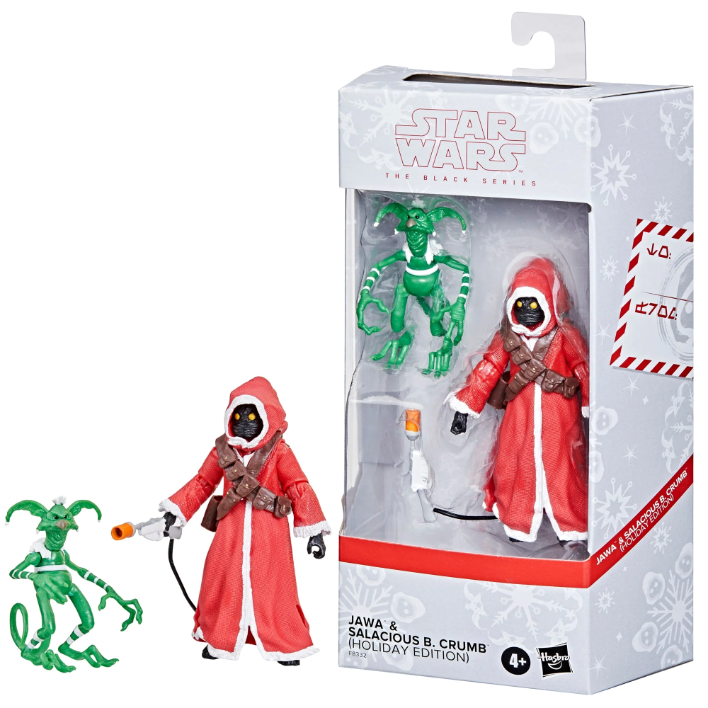 STAR WARS - Jawa & Salacious (Holiday Edition) -Fig. Black Series 15cm