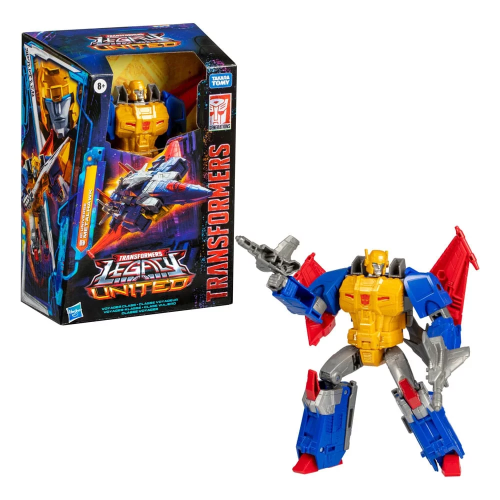 TRANSFORMERS GENERATION - G1 Universe Metalhawk - Action Figure 18cm