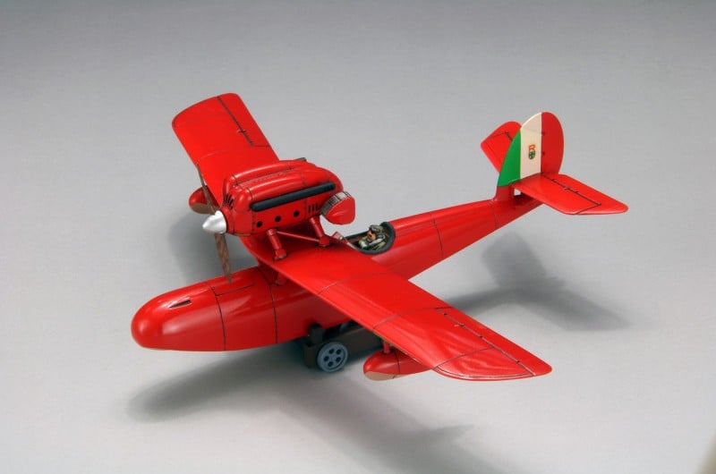 PORCO ROSSO - Savoia S.21 Prototype - Model Kit to paint 1/72