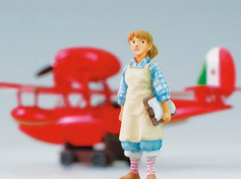 PORCO ROSSO - Savoia S.21 Prototype + Fio - Model Kit to paint 1/72