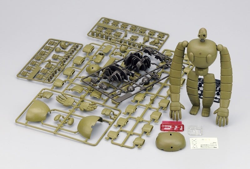 CASTLE IN THE SKY - Robot Soldier (Gardener) - Model Kit to paint 1/20