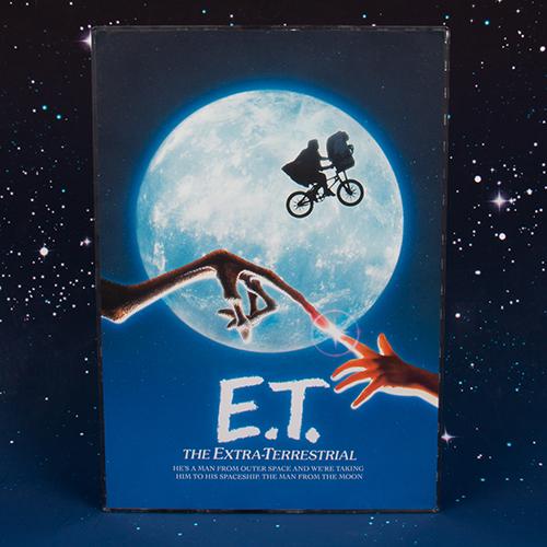 E.T. The Extra-Terrestrial - Movie Poster Light - Size A4