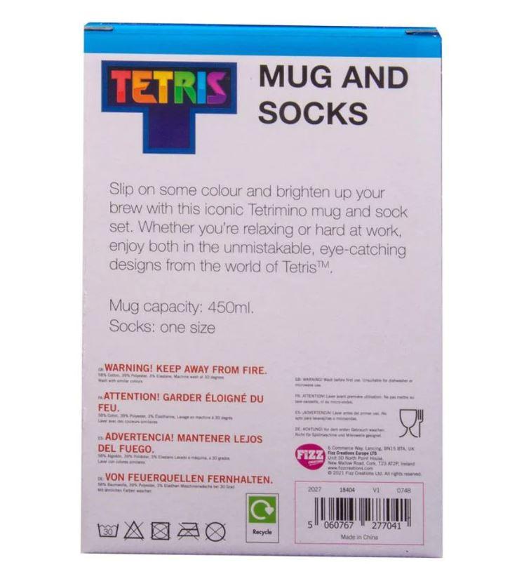 TETRIS - Gift Box - Mug 450 ml + Pair of Socks