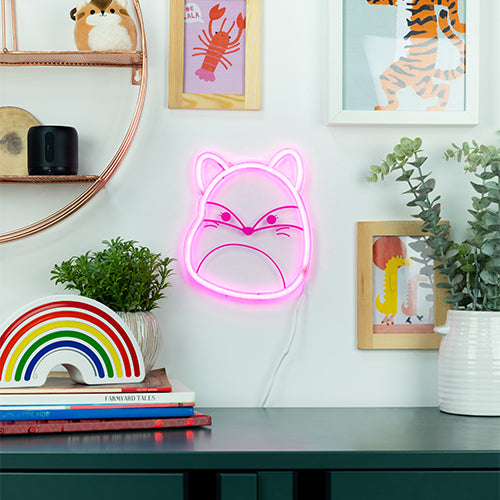 SQUISHMALLOWS - Fifi the Fox - Neon Wall Light