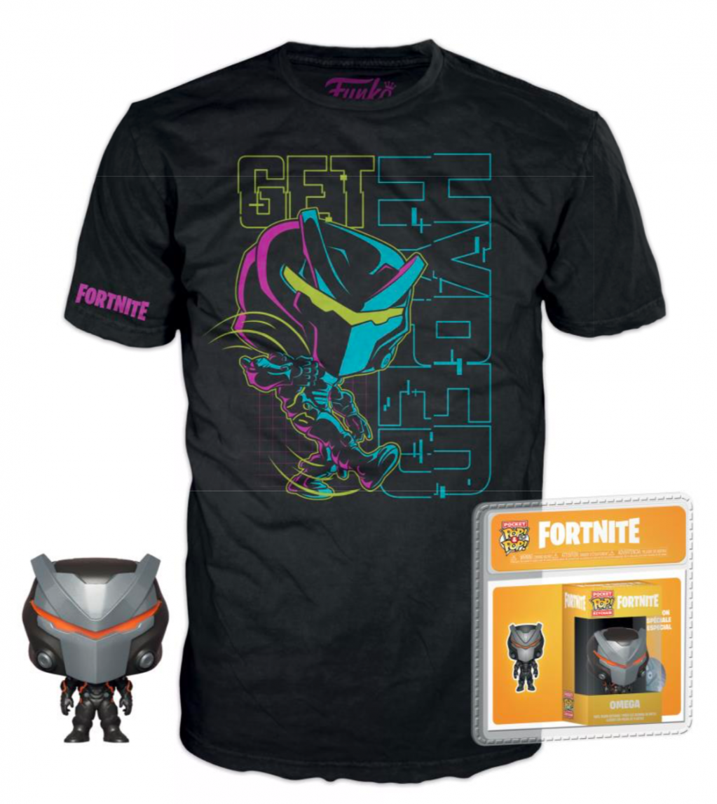 FORTNITE - Boxed T-Shirt POP + Pocket POP - Omega (XL)