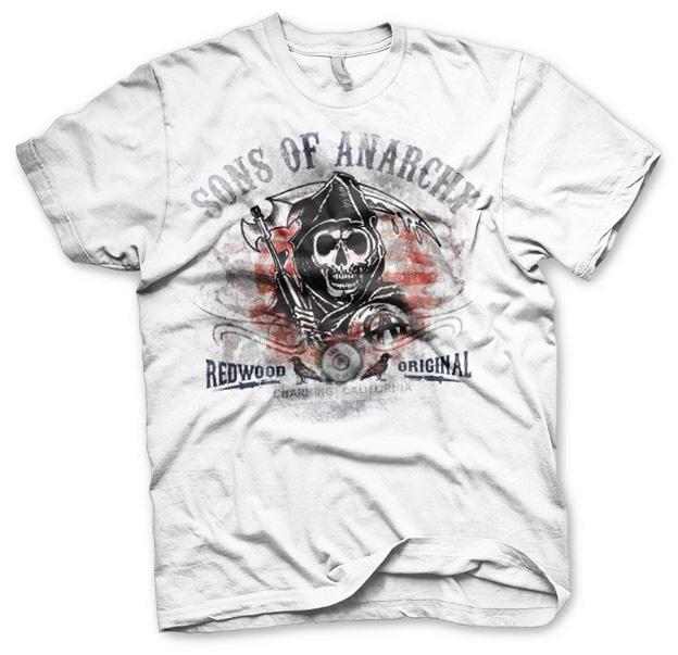 SONS OF ANARCHY - T-Shirt Distressed Flag (S)