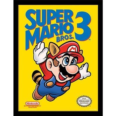 SUPER MARIO BROS. 3 - Nes Cover - Collector Print 30x40cm