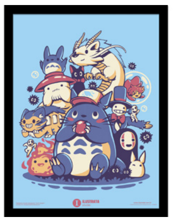 ILLUSTRATA - Creatures Spirits and friends - Collector Print 30x40cm