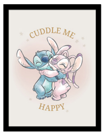 LILO & STITCH - Stitch Cuddle Me - Collector Print 30x40cm