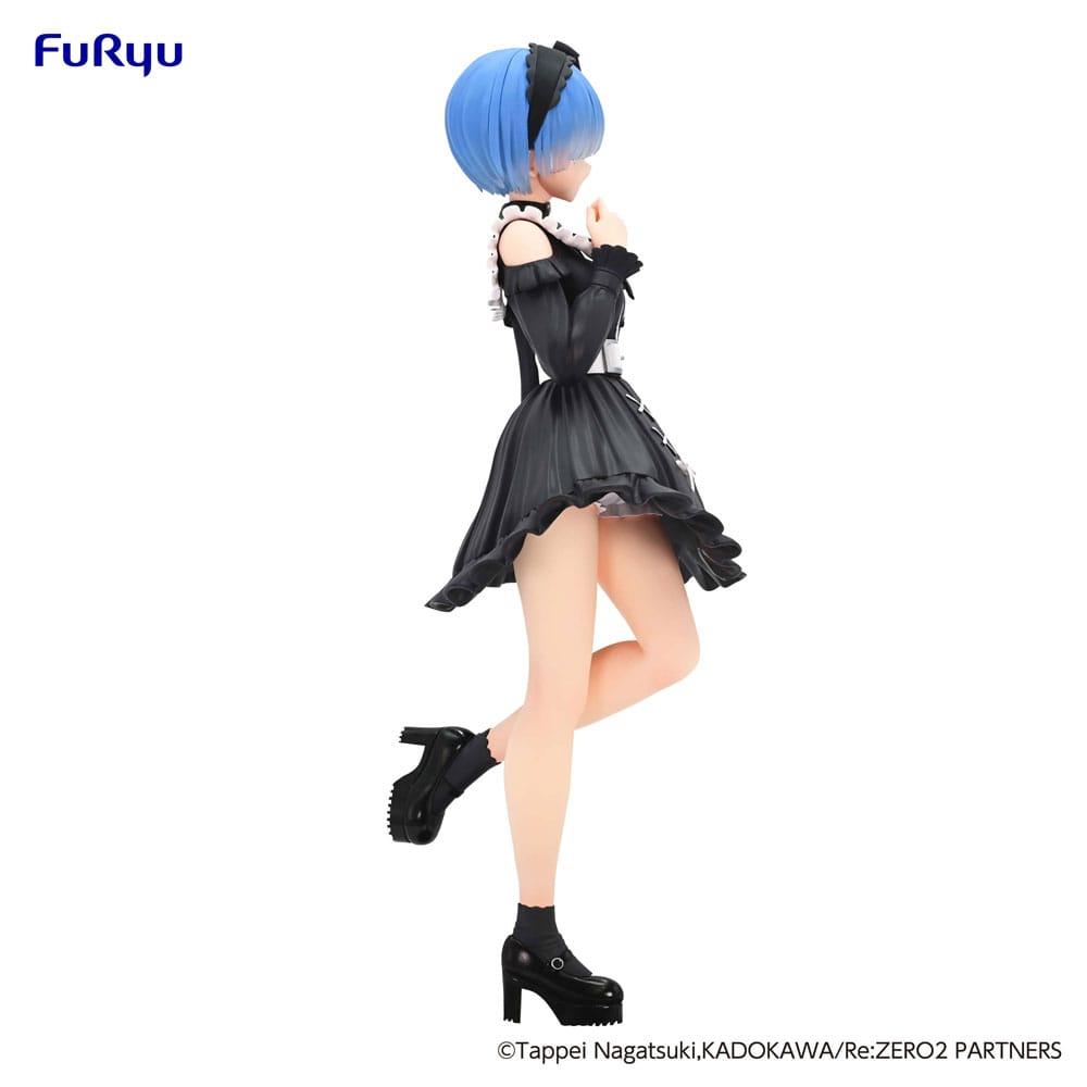 RE ZERO - Rem "Girly Outfit  Black" - Statue Trio-Try-It 21cm