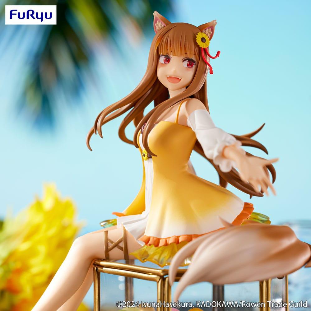 SPICE AND WOLF - Holo "Sunflower Dress" - Statue Noodle Stopper 17cm