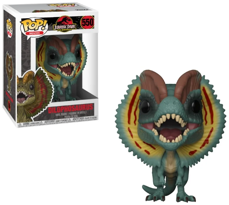 JURASSIC PARK - POP N° 550 - Dilophosaurus