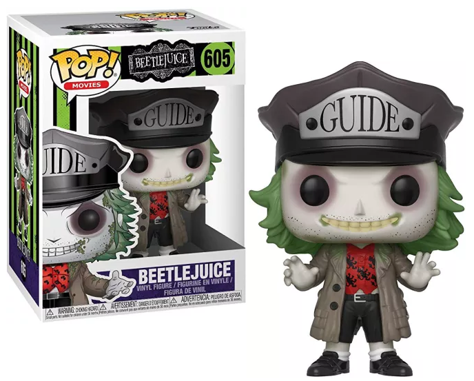 BEETLEJUICE - POP N° 605 - Beetlejuice with Guide Hat