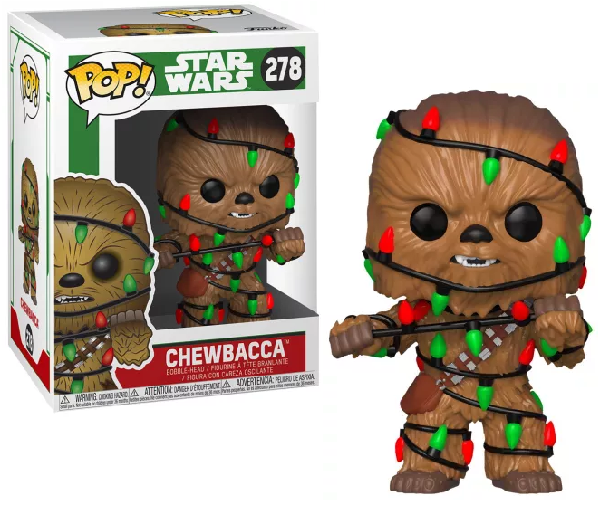 STAR WARS - POP N° 278 - Holiday - Chewie with Lights