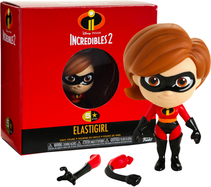 DISNEY - 5 Star Vinyl Figure 8 cm - Incredible 2 - Elastigirl