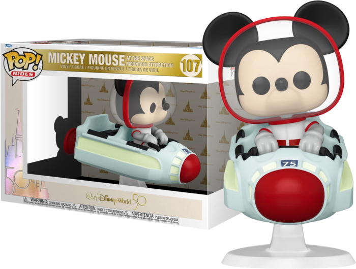 DISNEY - Pop Ride Super DLX N° 107 - 50th Ann. - Mickey Space Mountain