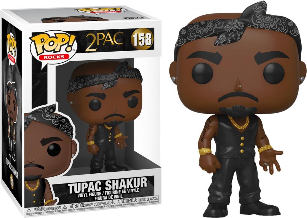 2PAC - POP N° 158 - Tupac Shakur - Vest w/Bandana