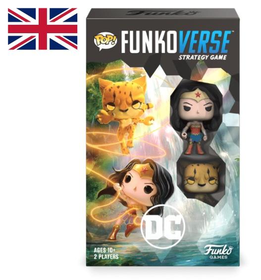 DC COMICS - Funkoverse 102 2-Pack - Expandalone Wonder Womman 'UK'