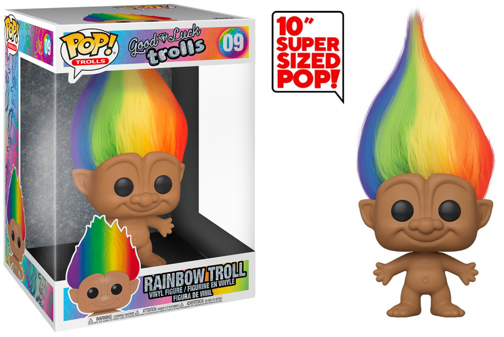 TROLLS - POP JUMBO 10" N° 09 - Troll Multicolor