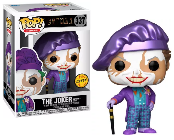 BATMAN 1989 - POP N° 337 - Joker w/ Hat with chase