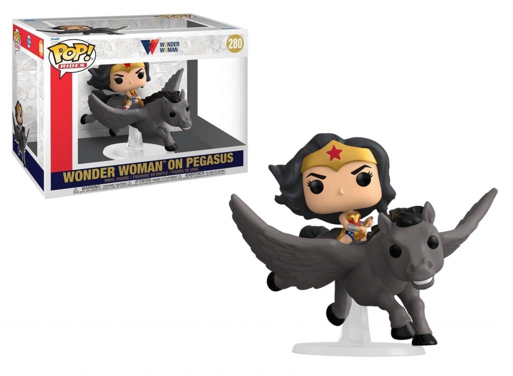 WW80TH - POP Ride Super DLX N° 280 - Wonder Woman on Pegasus