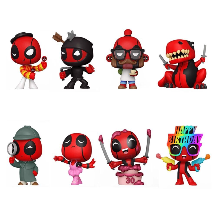 MARVEL - Deadpool - Vinyl Figures (BOX 12 Figurines)