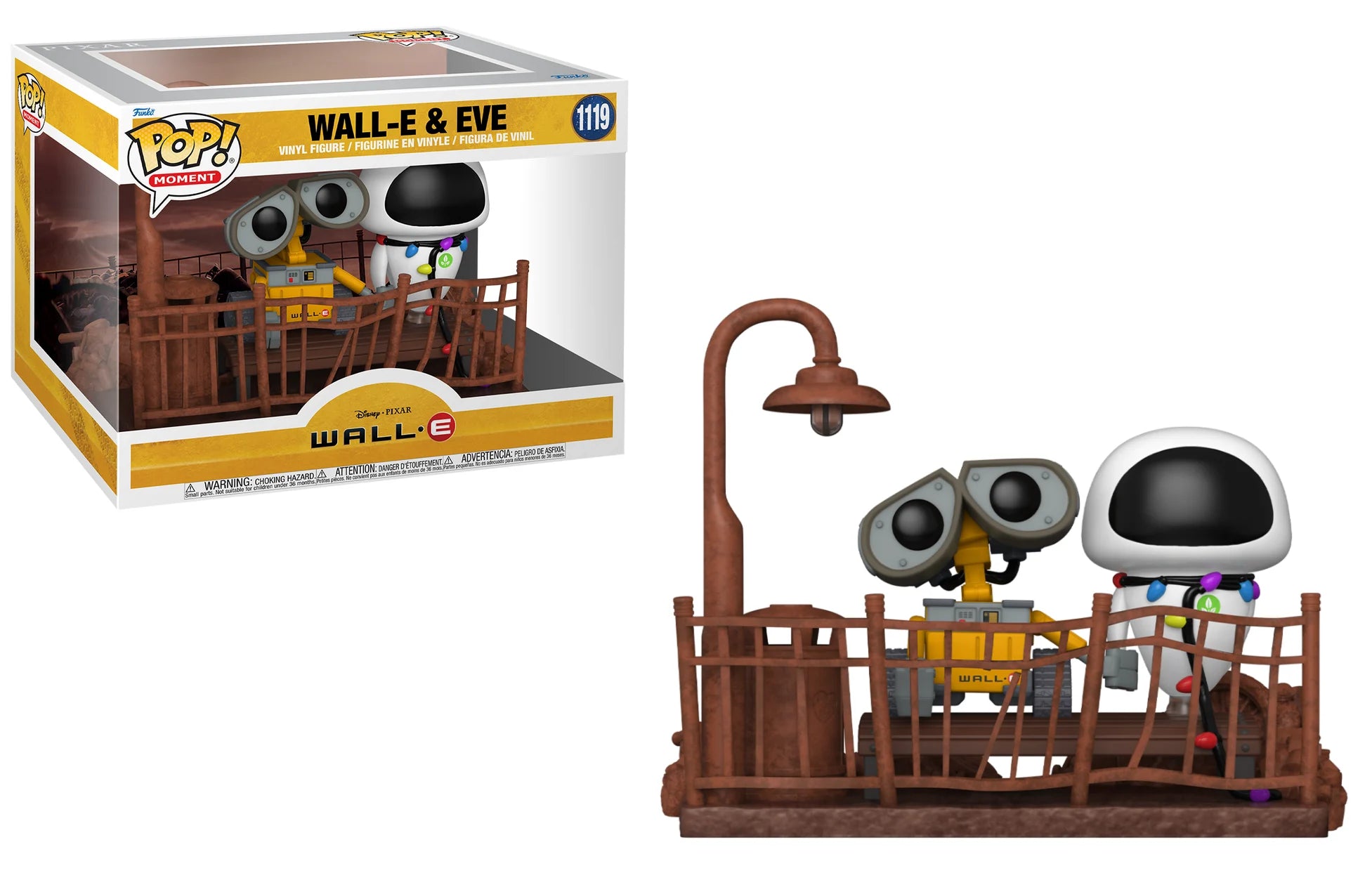 WALL-E - POP MOMENT N° 1119 - Wall-E & Eve