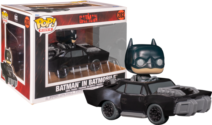 DC COMICS - Pop Ride Super DLX N° 282 - Batman in Batmobile