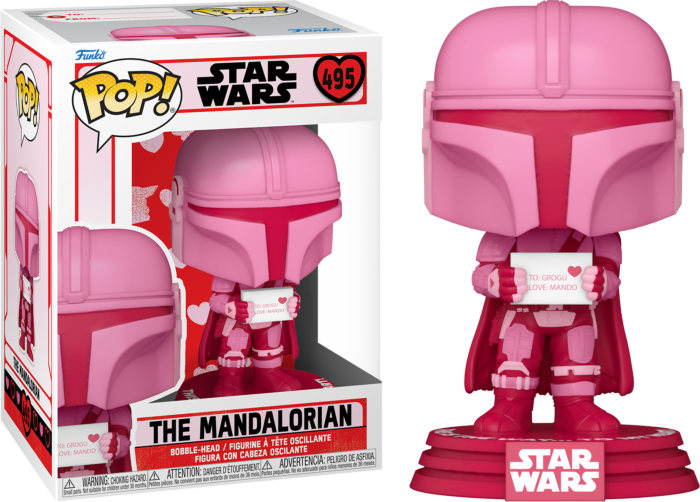 STAR WARS - POP N° 495 - Valentines - Mandalorian