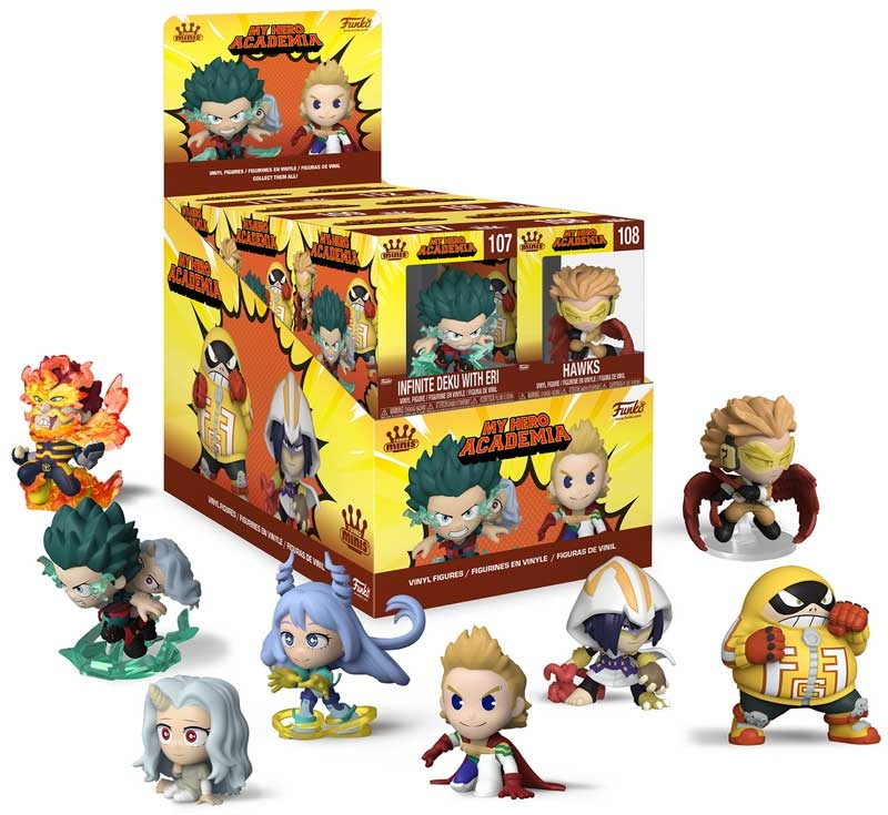 MY HERO ACADEMIA - Season 1 & 2 - Vinyl Figures (BOX 12 Figurines)