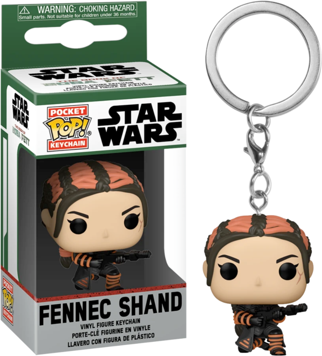 STAR WARS - Pocket Pop Keychains - Book of Boba Fett - Fennec Shand