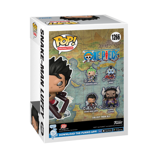 ONE PIECE - POP Animation N° 1266 - Snake-Man Luffy