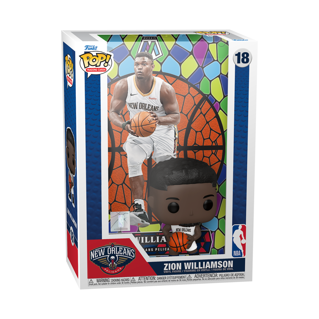 NBA - POP Trading Cards N° 18 - Zion Williamson (Mosaic)