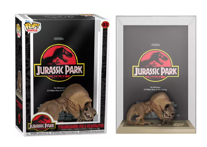 JURASSIC PARK - POP Movie Poster N°03 43x28x14