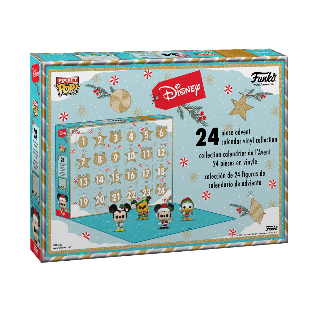 DISNEY - Advent Calendar with 24 figures