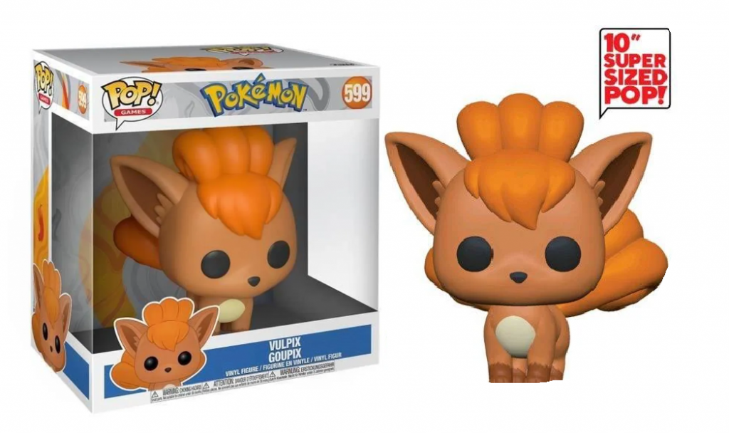 POKEMON - POP JUMBO 10" N° 599 - Vulpix