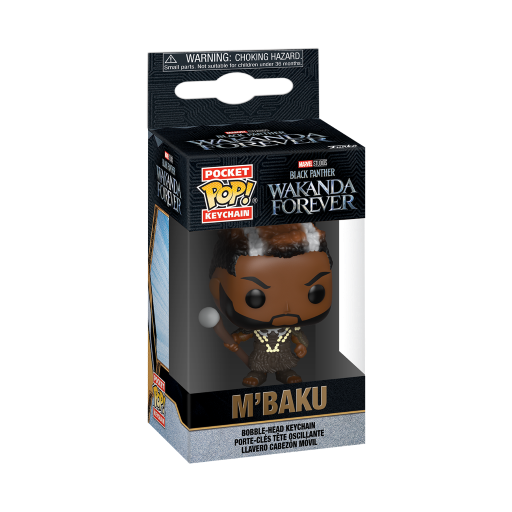 BLACK PANTHER WAKANDA FOREVER - Pocket Pop Keychains - M'Baku