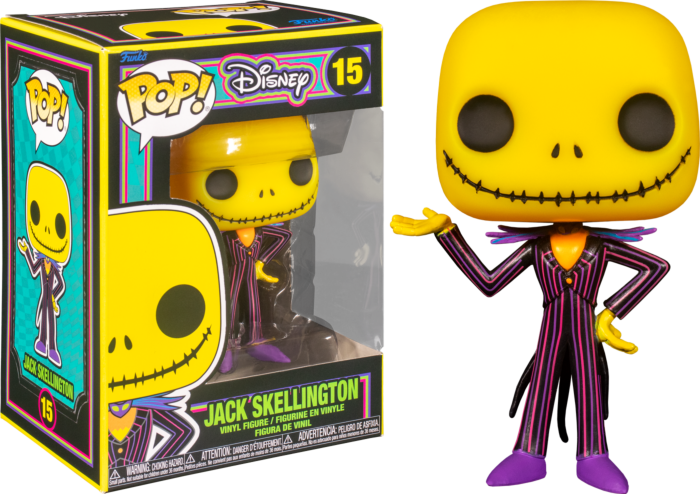 NIGHTMARE BEFORE CHRISTMAS - POP N° 15 - Blacklight - Jack