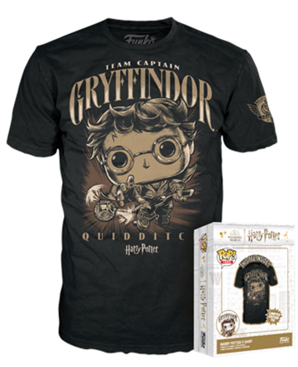 HARRY POTTER - Harry "Quidditch" - T-Shirt POP (S)