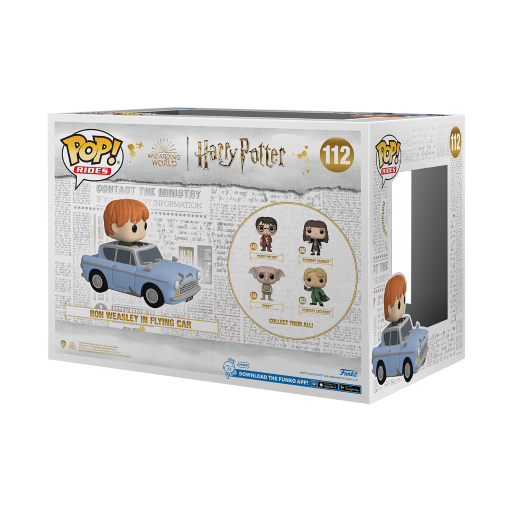 HARRY POTTER - POP Ride SDLX N° 112 - 20th Anniversary - Ron with car