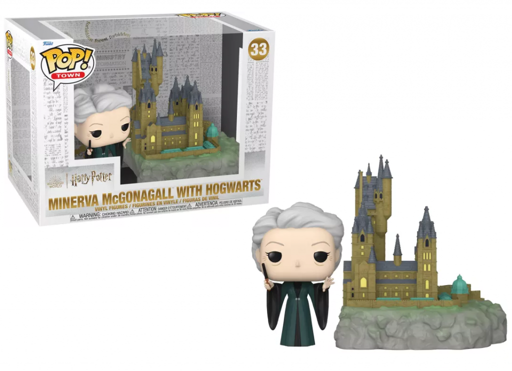 HARRY POTTER - POP TOWN N° 33 - 20th Anniv. - Minerva with Hoghwarts