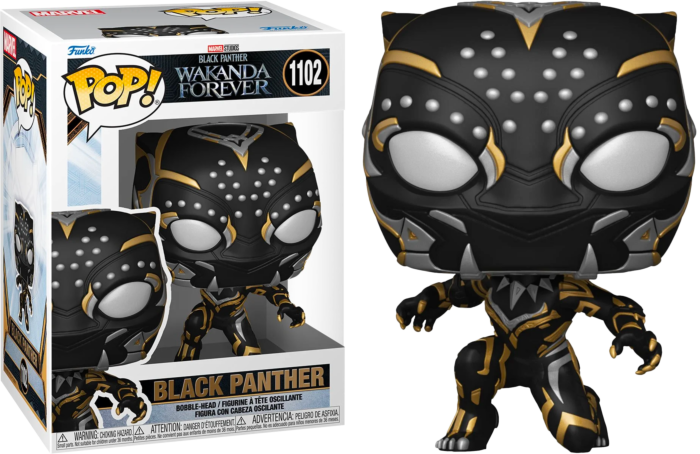 BLACK PANTHER WAKANDA FOREVER S2 - POP N° 1102 - Black Panther