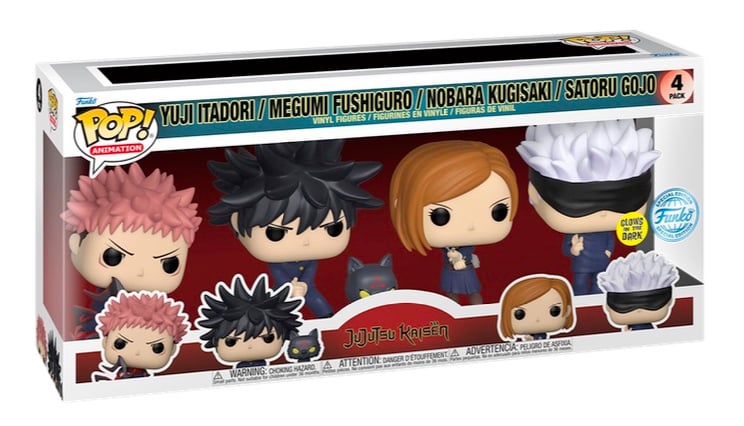 JUJUTSU KAISEN - POP - 4 PACK Sp. Edition